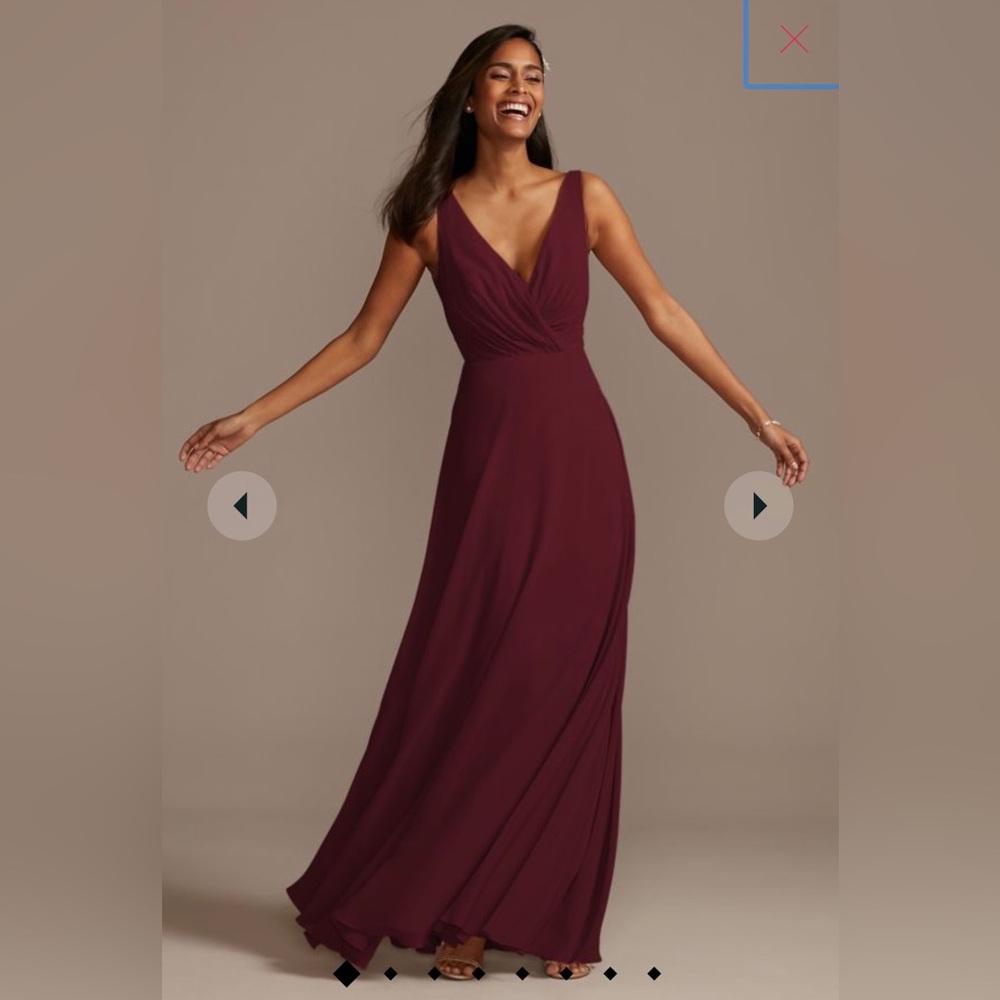 Never worn or altered!!! David’s Bridal Bridesmaid Dress